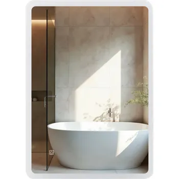 Zrcadlo Zrcadlo nástěnné Balneo obdélníkové 50 x 70 mm