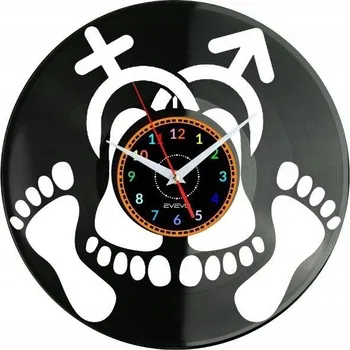 Hodiny Čas Na Sex Nástěnné Hodiny Vinylová Deska Moderní Dekorativní