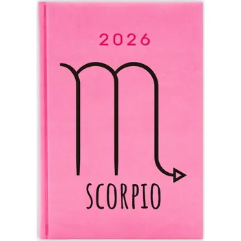 Kalendář Knižkový kalendář 2026 A5 růžový