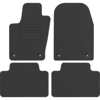 autokoberec Kobercové rohože Edecor velurové 4 ks