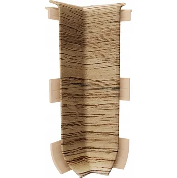 soklová lišta Spojka Vilo PVC 2 x 8 délka 16 cm dub