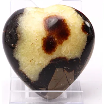 Drahý kámen Magieprirody.cz Srdce Septárie 75 x 75 mm 319 g přírodní kámen #D344