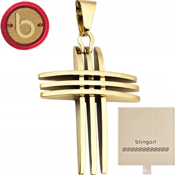 Přívěsek Pozlacený přívěsek přívěsek křížek