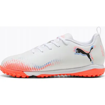 Kopačky Dětské Fotbalová obuv PUMA Future 8 Play TT + Mid puma bílá/puma 37 EU