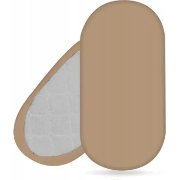 Prostěradlo Prostěradlo do korbičky Muminky Single Jersey 38x84 cm světle béžové