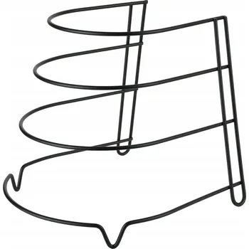 Pánev Stojan na pánve MODERN KITCHEN černý 24,5x27x23 cm