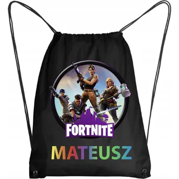 Školní Vak/Batoh na Tělocvik Do Školky Školy FORTNITE + JMÉNO