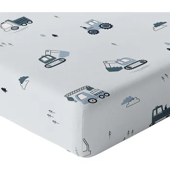 Prostěradlo PROSTĚRADLO 90x40 DO POSTÝLKY S GUMOU HRUBÁ BAVLNA 100% POLSKÝ VÝROBEK