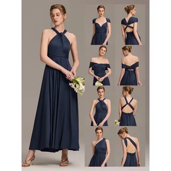 Cestovní taška Svatební šatů pro družičky - 72 stylů nošení Barva: Tmavě Modrá, Velikost: S