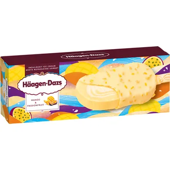 Zmrzlina Häagen-Dazs Mango & Passionfruit 80ml
