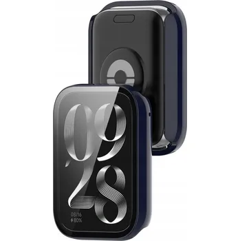 Pouzdro na mobilní telefon Pouzdro s vestavěným sklem Bizon pro Xiaomi Mi Smart Band 9 Pro, pouzdro, pouzdro