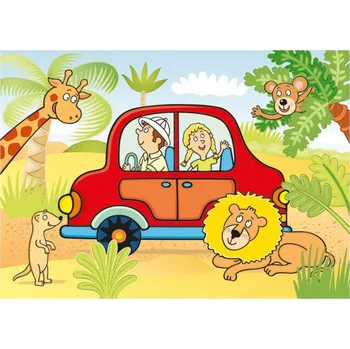 Puzzle Dino Safari 24D maxi, Dino dílků