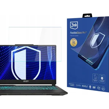 Pouzdro na mobilní telefon Hybridní Sklo na displej pro MSI Cyborg A12 3mk FlexibleGlass Pro