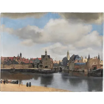 prostírání Prostírání na stůl Pohled na Delft Jan Vermeer
