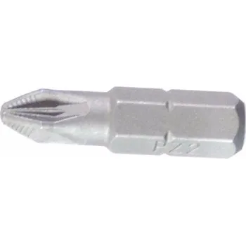 Bit BITY ŠROUBOVACÍ HROTY PZ2 x 25mm TVRDÉ 1/4 PALCE