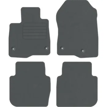 autokoberec Kobercové rohože Edecor velurové 4 ks