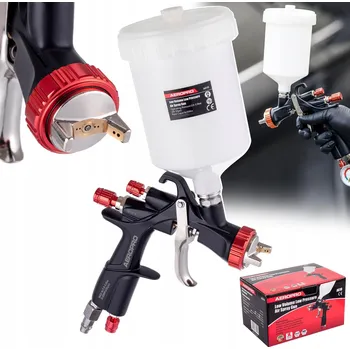 Stříkací pistole Lakýrnická pistole 1,3mm tryska LVLP AEROPRO pro lakování A610 85-110 l/min