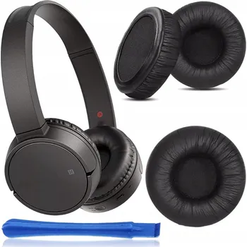 Příslušenství pro sluchátka HOUBIČKY NÁUŠNÍKY PADU NÁVLEKY Alogy pro SONY WH-CH500 WH-CH510 MEMORY FOAM