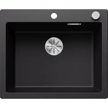 Granitový dřez Jednokomorový granitový dřez Blanco PLEON černý