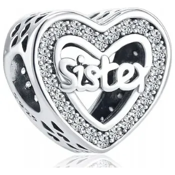 Přívěsek Přívěsek ze stříbra Family sister (sestra) stříbro 925