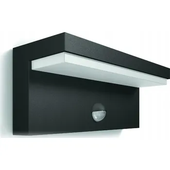 Nástěnné svítidlo Zahradní nástěnné svítidlo Philips šedé s integrovaným LED zdrojem 3,8 W