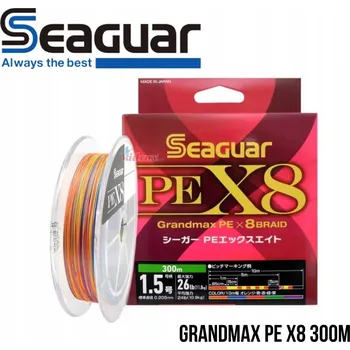 Vlasec Seaguar PE X8 Grandmax #1.2/0185mm/23lb/10.4kg (300 m)