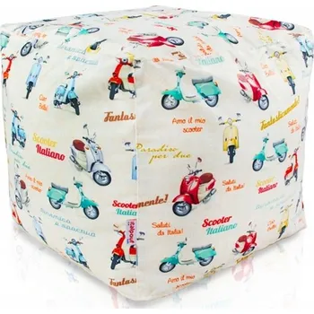 Taburet Taburet vak Italpouf vícebarevný