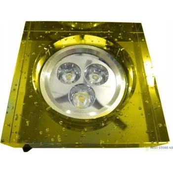 Bodové svítidlo LED bodové svítidlo Power Delius Yellow 3*1W bílá teplá