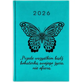 Kalendář Knižní kalendář 2026 A5 modrý