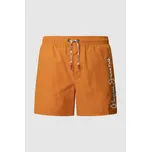 Pepe Jeans Pánské plavky LOGO SWIMSHORT Barva: oranžová, Velikost: L
