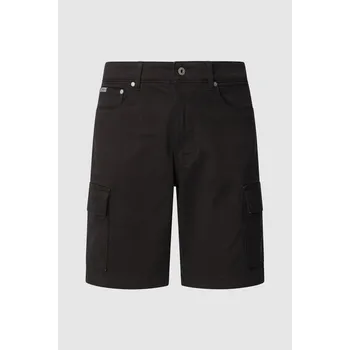 Oblečení a móda Pepe Jeans Pánské kraťasy GYMDIGO FIVE POCKETS CARGO SHORT Barva: černá, Velikost: W32