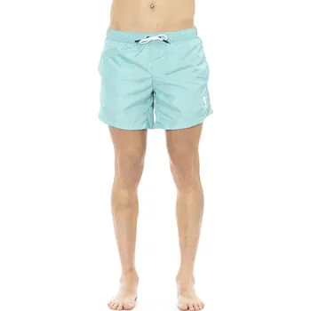 Pánské kraťasy Pánské kraťasy BKK1MBS05 Bikkembergs Beachwear Barva: Modrá, Velikost: L
