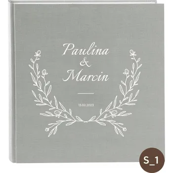 Tradiční fotoalbum 60 stran bílé Summer, dárek Svatba