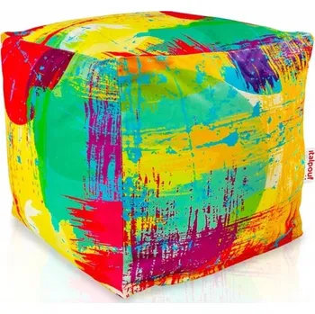 Taburet Taburet vak Italpouf vícebarevný