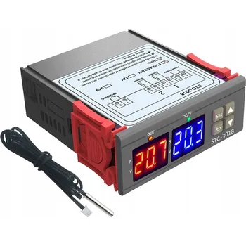 REGULÁTOR TEPLOTY TERMOSTAT SONDA STC3018 230V