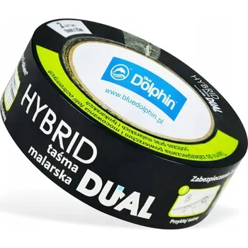 Oboustranná malířská páska Blue Dolphin žlutá 19 mm x 25 m