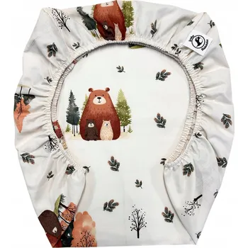 Prostěradlo Prostěradlo do kolébky s medvídky 90x40