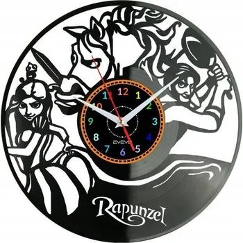 Hodiny Rapunzel Nástěnné Hodiny Vinylová Deska Moderní Dekorativní Krása