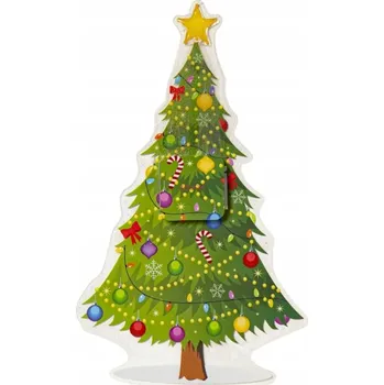 Vánoční dekorace Okenní dekorace LED stromeček WINDO 23,50 cm na baterie