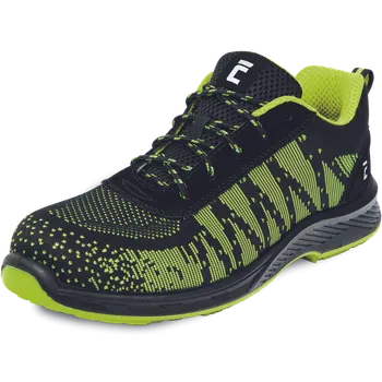 Pracovní obuv Cerva GEARGRINT S1 MF SRC Pracovní polobotka limetková 37 0201057417037