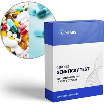 Diagnostický test 1x Test metabolismu léků (CYP2D6 a CYP2C19)