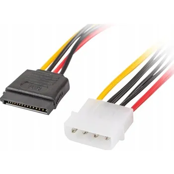 Datový kabel Napájecí kabel Lanberg 0,3 m