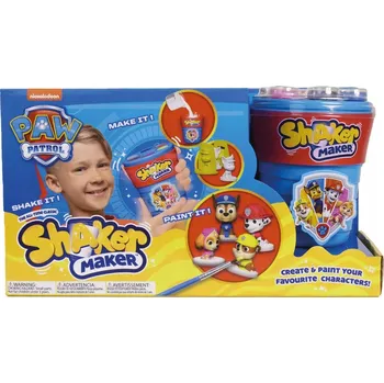 kreativní sada VÝROBNÍK SHAKERŮ Tlapková patrola VYTVOŘ 4 FIGURKY kreativní sada pro děti