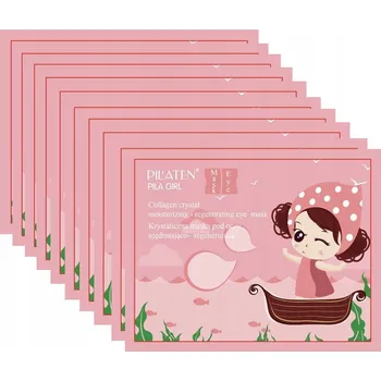 Péče o oční okolí Náplasti pod oči Pilaten gelové redukující kruhy pod očima 10 ks