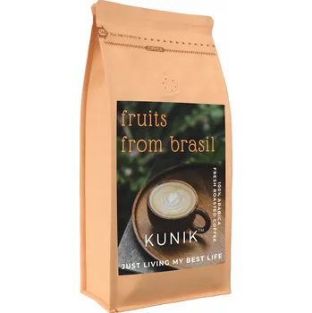 Káva Káva zrnková Arabica Yankee Caffee Kunik Fruits from Brasil 1000 g