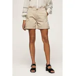 Pepe Jeans Dámské kraťasy JUNIE Barva: béžová, Velikost: W29