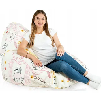 Sedací pytel Sedací vak SAKO DROP XXL křeslo BONBÓNY KRÓWKI