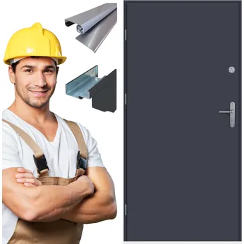 Interiérové dveře Pravé venkovní dveře DOORPOL 80 cm