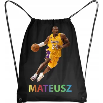 Školní Vak/Batoh na Tělocvik Do Školky Školy KOBE BRYANT NBA +JMÉNO 4