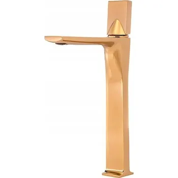 Vodovodní baterie Stojánková umyvadlová baterie Silla zlatá